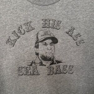 Kick his A** Sea Bass -dumb and dumber, Graphic T-Shirt